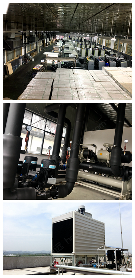 印刷廠中央空調；廠房中央空調；湖南中央空調；中央空調工程